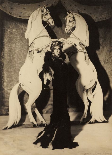 Man Ray, La Marquise Casati, 1935. Vintage silver print, flush-mounted to original card Marchesa Casati, Luisa Casati, Avant Garde Photography, Hans Richter, 1920s Halloween, 23 January, 1 June, Alfred Stieglitz, Cecil Beaton