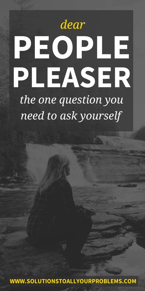 People Pleaser: From one recovering people pleaser to another, here's a helpful question to ask yourself. Recovering People Pleaser, Inspirational Marriage Quotes, Question To Ask, Emotional Affair, Ways To Sleep, People Pleaser, Best Relationship Advice, Loose Skin, Highly Sensitive