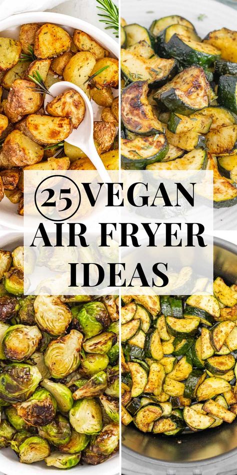 Looking for inspiration for your next air fryer meal? We've got you covered with these 25 vegan Air Fryer recipes that will satisfy your cravings and feed you a quick plant-based meal.Try these air fryer potatoes, they're an excellent side dish with a tender, almost buttery core and with a finger-licking good, salty, crispy skin. Plant Based Air Fryer, Vegan Broccoli Recipes, Air Fryer Ideas, Recipes For Air Fryer, Vegan Air Fryer Recipes, Vegan Air Fryer, Air Fryer Potatoes, Plant Based School, Air Fryer Recipes Vegetarian