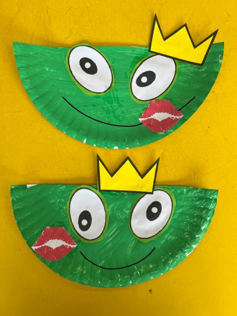 Fairytale Art Activities For Preschool, Fairy Tale Sensory Bin Ideas, Fairy Tail Art For Preschool, Fairy Tales Preschool Art, Frog Prince Craft Preschool, Fairytale Crafts For Preschool Art Fairy Tales, Fairy Tales And Fables Preschool Art, Princess And The Frog Preschool Activities, Fable Crafts For Preschool