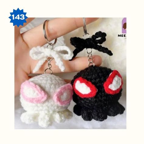 spiderman stuff - 🤘🏻🕸 #spiderman #spidergwen #collection #shopeefinds #racunshopee #fyp Crochet Ideas Spiderman, Spiderman Crochet Keychain, Crochet Spiderman Keychain, Amigurumi Spiderman, Crochet Couple, Crochet Spiderman, Spiderman Crochet, Keychains Crochet, Spiderman Stuff