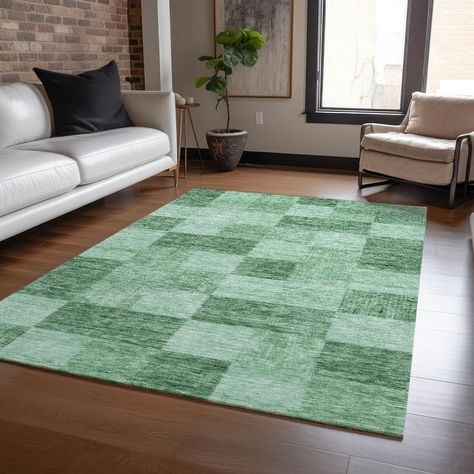 Machine Washable Indoor/ Outdoor Checker Chantille Rug - Bed Bath & Beyond - 40905790 Outdoor Checkers, Entry Living Room, Bed Rest Pillow, Patio Rug, Kitchen Patio, Patio Rugs, Checkerboard Pattern, Clean Machine, Dining Room Kitchen