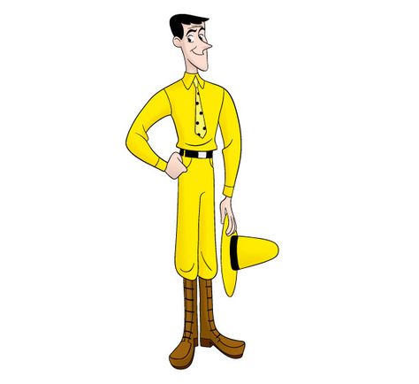 Richard Armitage Fan Blog: Look-a-Like ~ Curiouser and Curiouser! Man In The Yellow Hat, Curious George Party, Curious George Birthday, Yellow Guy, Yellow Costume, Clever Halloween Costumes, Black Spiderman, Yellow Hat, Pbs Kids