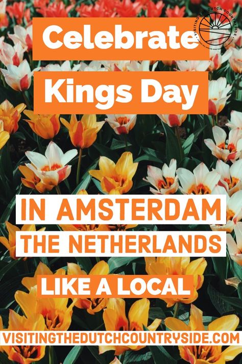 Celebrate Kings Day in Amsterdam & The Netherlands like a local | Plus Kings Day outfit tips - Visiting The Dutch Countryside Amsterdam Kings Day, Kings Day Amsterdam, Kings Day Netherlands, Netherlands Travel Destinations, Netherlands Trip, Africa Travel Beautiful Places, Day In Amsterdam, Dutch Countryside, Travel Belgium