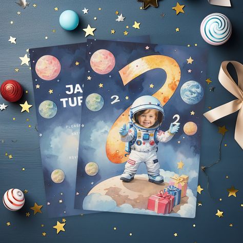 Two The Moon Invitation, Two The Moon And Back, Birthday Moon, Birthday Second, Two The Moon, Birthday Cheers, 2nd Birthday Party, 2nd Birthday Invitations, 2 Birthday