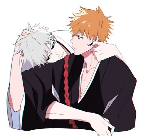 07 Ghost, Bleach Funny, Ichigo Y Rukia, Bleach Anime Ichigo, Bleach Anime Art, Kurosaki Ichigo, Bleach Fanart, Goth Y2k, Bleach Characters