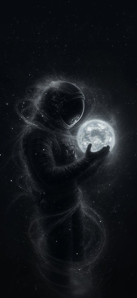 Unisex Wallpaper Iphone, Astronaut Dark Wallpaper, Black Winter Wallpaper Iphone, Cool Lockscreen Iphone, Outer Space Aesthetic Astronomy, Dark Wigets Pictures, Amoled Phone Wallpaper, Sci Fi Phone Wallpaper, Wallpaper Backgrounds For Guys