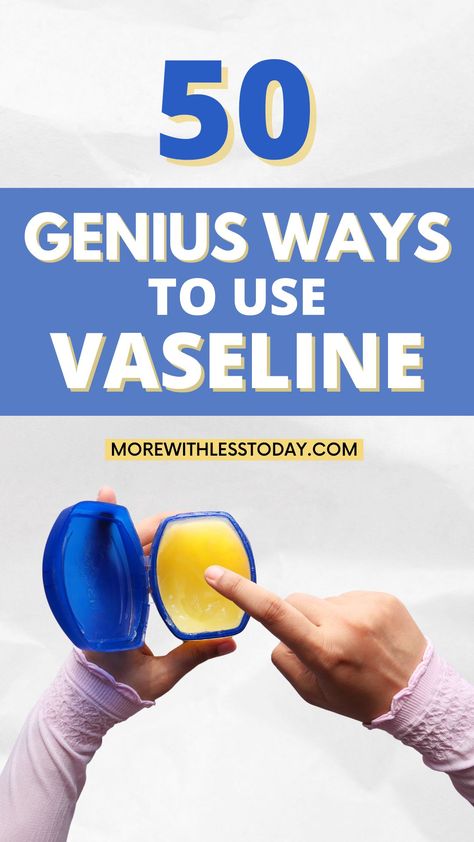 Ways To Use Vaseline, Vaseline Uses, Bad Breath Remedy, Heart Diet, Tea Health Benefits, Sciatic Nerve Pain, Petroleum Jelly, What To Use, Pelvic Pain