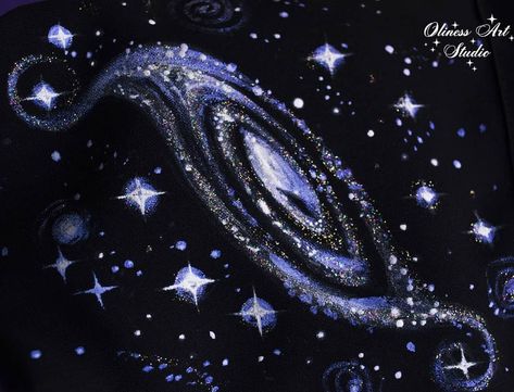 Whimsical Art Space, Starry Character Design, Space Goth Aesthetic, Nebula Embroidery, Celestial Art Aesthetic, Space Aesthetic Cute, Space Art Aesthetic, Space Core, Celestial Aesthetic