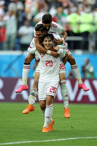 Iran 1 - 0 Morocco - 2018 FIFA World Cup Ramin Rezaeian, Iran World Cup, Sardar Azmoun, Alireza Jahanbakhsh, Iran National Team, Iran National Football Team, Iran Football, Russia World Cup, Football Or Soccer