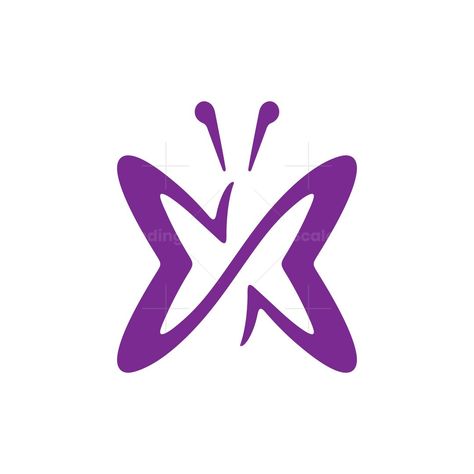 Butterfly infinity logo for sale. Modern and simple butterfly logo mark in the shape of infinity symbol in purple color. flying butterfly infinity mark, monarch, soft and beautiful, beauty and fashion Butterfly Symbol, Butterfly Shapes, Infinity Logo, Good Luck Spells, Flying Butterfly, Luck Spells, Simple Butterfly, Butterfly Logo, Classy Tattoos