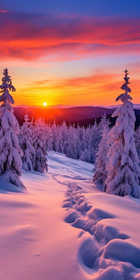 Winter Screensavers, Winter Wonderland Wallpaper, Beautiful Winter Pictures, Winter Landscape Photography, Beautiful Winter Scenes, Iphone Wallpaper Winter, Reflection Photos, Scene Wallpaper, Winter Images