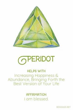 Crystal Meaning Cards, Crystal Cards, Magic Stones, Feng Shui Tips, Crystal Guide, Peridot Crystal, Gemstone Properties, Magical Stones, Gemstones Crystals