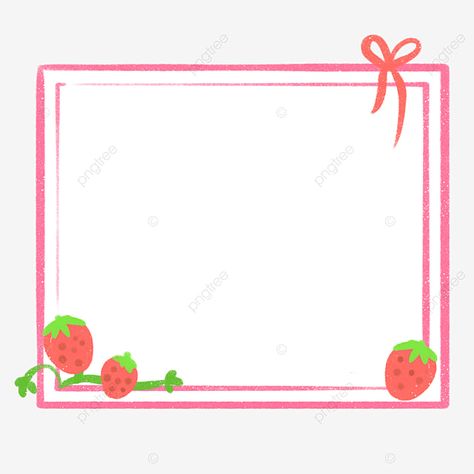 red fruit strawberry border Strawberry Border, Cute Png, Fruit Strawberry, Strawberry Fruit, Red Fruit, Clipart Images, Free Png, Png Clipart, Png Image