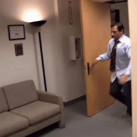 Parkour The Office GIF – Parkour The Office Meme – discover and share GIFs Successful Woman, Sharing Is Caring, Successful Women, Parkour, Work Humor, Animated Gif, Cool Gifs, The Office, Gif