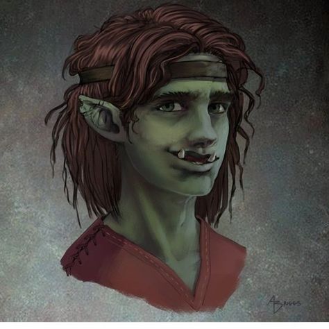 Half Orc Kid, Orc Rpg, Modern Monsters, Dnd Orc, Npc Art, Dnd Npc, Half Orc, Zero Hour, New Project Ideas