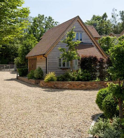 Bungalow Conversion, Flexible Workspace, Border Oak, Oak Framed Buildings, House Extension Design, Bungalow Design, Modern Tiny House, Countryside House, St Albans