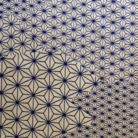 Japan Made - Kimono Fabric - Asanoha Pattern Silk #tattoopattern #tattoo #pattern #geometric Asanoha Pattern, Flower Of Life Tattoo, Geometric Mandala Tattoo, Geometric Sleeve Tattoo, Pattern Sketch, Sacred Geometry Tattoo, Handpoke Tattoo, Geometry Tattoo, Geometric Sleeve