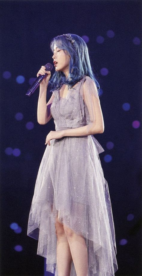 Love Poem, Blue Hair, Seoul, Dvd, Singing, Angel, Concert, Hair, Blue