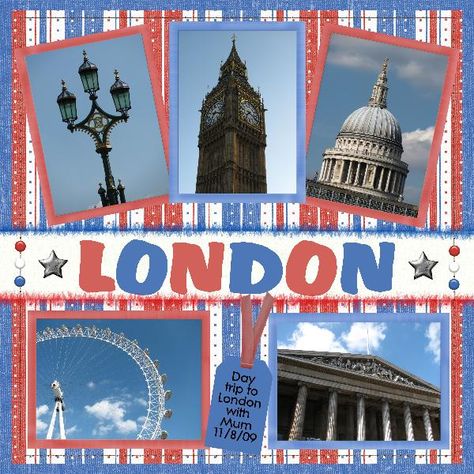 Pictures In London, England Scrapbook, Scrapbook Pages Ideas, London Scrapbook, London England Photography, London Ideas, Scrapbook Prints, Photos Of London, Pages Ideas