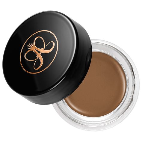 What it is:A smudge-free, waterproof pomade formula that performs as an all-in-one brow product. What it does:This creamy, multitasking product glides on skin and hair smoothly to create clean, defined brows. The standout formula works as a brow pri Abh Brow Pomade, Anastasia Dipbrow Pomade, Glitter Eyebrows, Anastasia Beverly Hills Dipbrow, Dipbrow Pomade, Dip Brow, Anastasia Beverly Hills Makeup, Brow Pomade, Stage Makeup