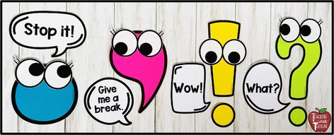 Punctuation Posters - Punctuation Pals Punctuation Bulletin Board, Punctuation Flashcards, Punctuation Display, Punctuation Marks Anchor Chart, Punctuation Posters Classroom, Punctuation Marks Chart, Punctuation Marks For Kids, Punctuation Marks Activities, Punctuation Games