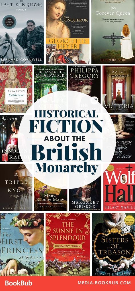 Great historical fiction novels about the British monarchy set in England. Featuring books based on true stories and some with a touch of romance, too! Books And Tea, Historical Fiction Novels, Historical Fiction Books, Historical Books, British Monarchy, Fiction Novels, E Reader, I Love Books, Book Authors