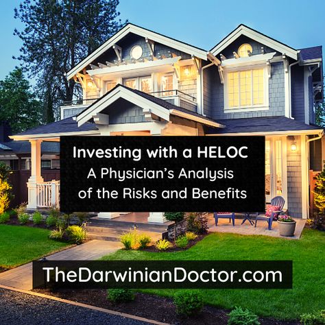 Over the last 4 years, I’ve built a real estate portfolio of 28 units. A lot of it grew out of the strategic use of debt from a home equity line of credit (HELOC) on our primary home. Below, I’ll tell you how we came this decision. Then I’ll analyze the risks and benefits of investing with a HELOC. https://thedarwiniandoctor.com/investing-with-a-heloc/ Heloc Home Equity Line, House Down Payment, Real Estate Portfolio, Line Of Credit, Starter Home, Home Equity, Down Payment, Mortgage Payment, Cash Out