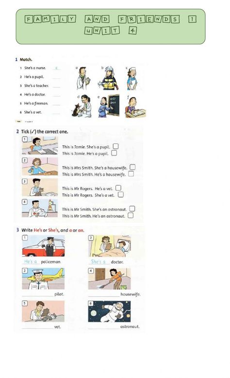 Family and friends 1 unit 4 worksheet Family And Friends 1 Worksheet, 1 Worksheet, English Learning Books, Learning Books, Mr Rogers, Forgot My Password, English Learning, Family Friend, Second Language