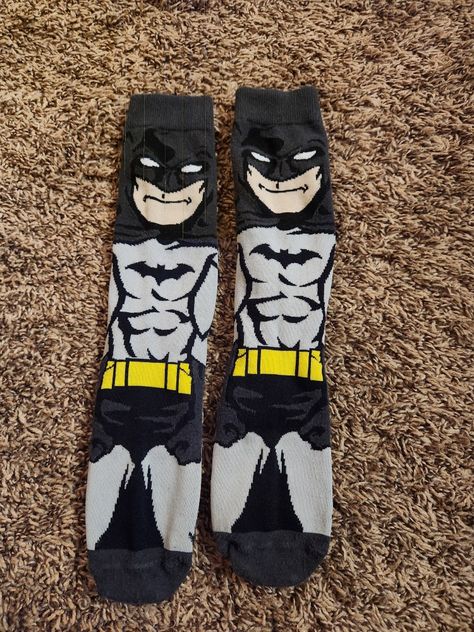 Batman Bf Gifts, Gifts For Batman Lovers, Batman Pjs Aesthetic, Batman Room Decor, Batman Socks, Batman Spiderman, Batman Room, Batman Merchandise, Batman Gifts