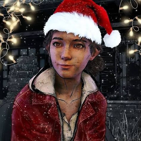 Clementine Fanart, Clementine Walking Dead, Christmas Profile Pictures, The Walking Dead Telltale, Walking Dead Art, Apocalypse Aesthetic, Walking Dead Game, Gaming Stuff, Zombie Girl