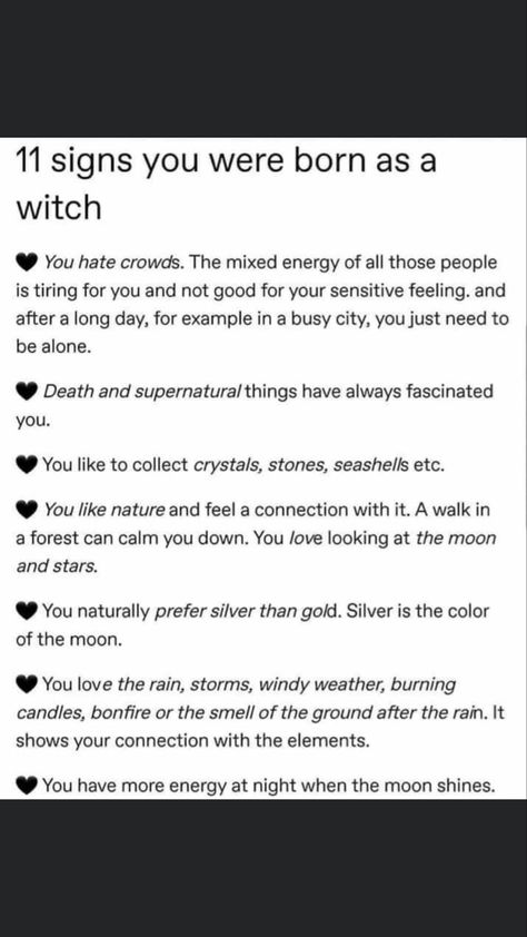 Born A Witch, Busy City, A Witch, Witch, Signs, Feelings