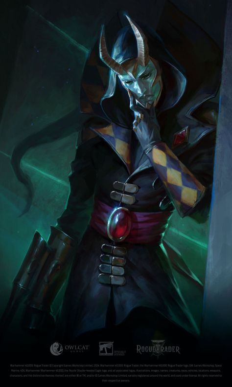 Solitaire Warhammer 40k Harlequin Art, Harlequin 40k Art, Aeldari 40k Art, Harlequins Warhammer, Warhammer Harlequin, Warhammer 40k Harlequin, Slaanesh 40k, Aeldari Harlequin, Harlequin 40k