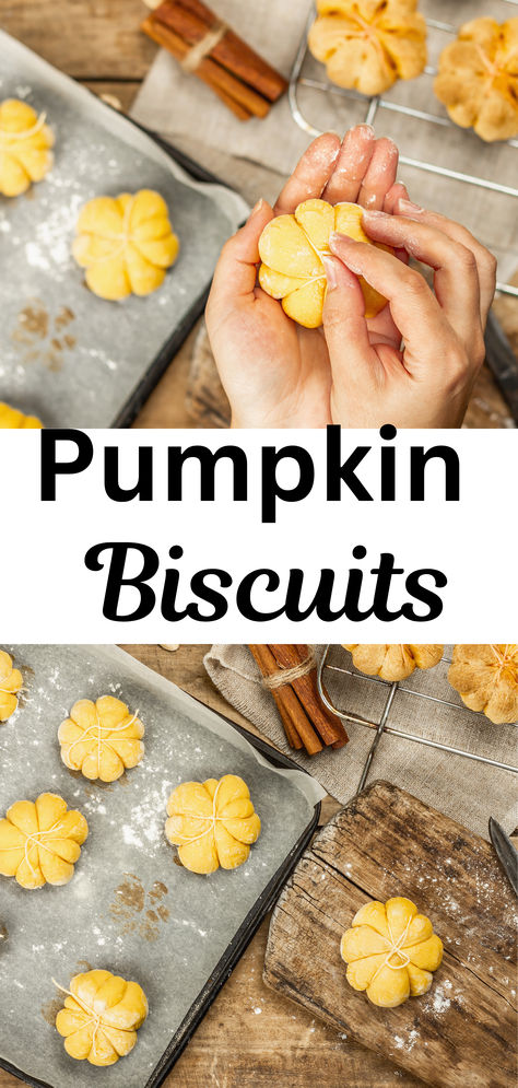 These fluffy, savory pumpkin biscuits are a must-have for any fall feast! Soft, flavorful, and packed with seasonal pumpkin goodness, they're the perfect addition to your autumn table. #PumpkinBiscuits #SavoryPumpkin #FallFlavors #ThanksgivingSide #Baking Pumpkin Spice Biscuits, Air Fryer Pumpkin, Pumpkin Biscuits, Fall Feast, Savory Pumpkin, Types Of Flour, Sweet Pumpkin, Autumn Table, Thanksgiving Sides