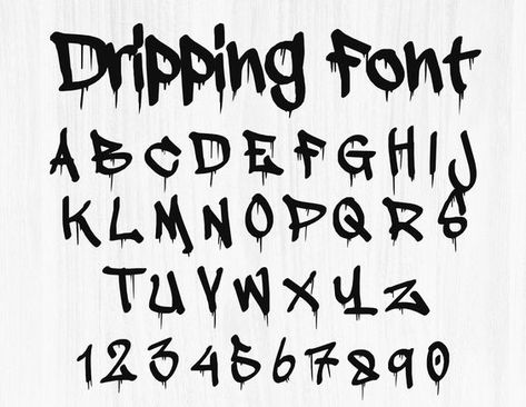 Dripping Font TTF, Blood Font, Drip Font Halloween, Bloody Font, Bloody Alphabet - Font for Cricut & Silhouette Halloween fonts #halloweenfonts fonts #fonts font #font 7.489 Emo Font, Drippy Font, Dripping Font, Blood Font, Font For Cricut, Tattoo Fonts Alphabet, Best Fiction Books, Cute Simple Tattoos, Bullet Journal Font