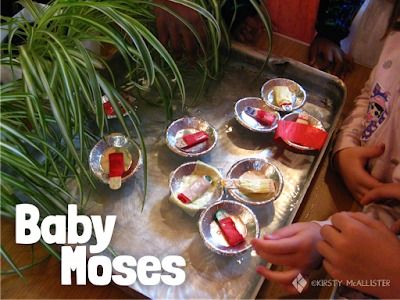 Miscellany of Randomness: Baby Moses craft Baby Moses Preschool Craft, Moses Sunday School Craft, Baby Moses Activity, Baby Moses Crafts For Kids, Moses Basket Craft, Moses Craft Preschool, Baby Moses Craft, Moses Crafts, Baby Moses Crafts