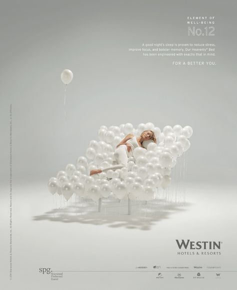 Hotel Advertisement, Luxury Advertising, Westin Hotel, Hotel Ads, Hotel Marketing, 광고 디자인, Publicidad Creativa, Best Ads, Print Advertising