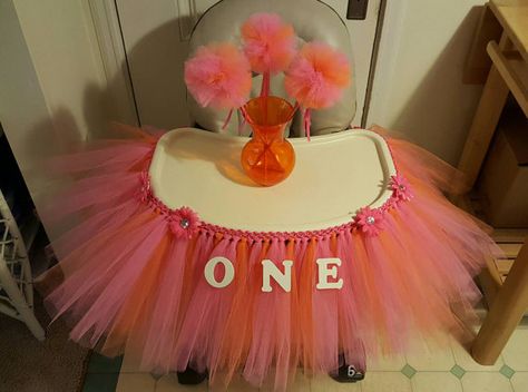 Tutu Decorations, High Chair Decorations, Tutu Cake, High Chair Tutu, Tutu Cakes, Aqua Decor, Party Veil, Llama Party, Wine Glass Decor