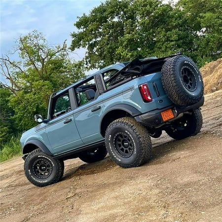 ZONE: 2021-2022 Ford Bronco 4 Door 3.5" Adventure Series Lift Kit - (Badlands (Non Sasquatch) Only) Size: 3.5'.  Color: Multicolor. Offroad Suspension, Bronco 4 Door, Ford Bronco 4 Door, Dream Vehicles, Area 51, Lift Kits, Ford Bronco, Car Tires, Replacement Parts