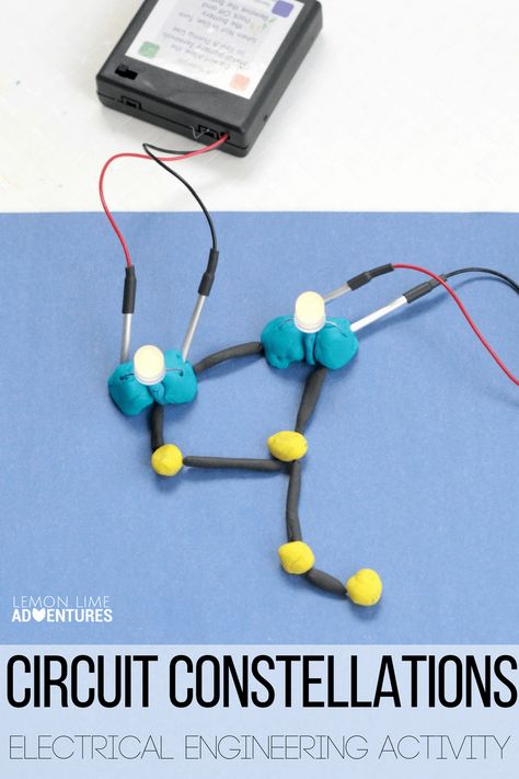 Learn about circuits for kids in this super fun Squishy Circuits activity! Make Squishy Circuits Constellations to learn more about how circuits work! Circuits For Kids, Squishy Circuits, Steam Lab, Makey Makey, Homeschool Science Curriculum, Homeschooling Tips, Engineering Activities, Engineering Challenge, Math Activities For Kids