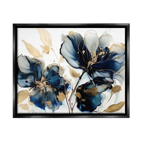 Modern Flowers, Flower Canvas Wall Art, Botanical Artwork, Wall Art Plaques, Modern Flower, Stupell Industries, Flower Canvas, Visual Artwork, Giclee Art