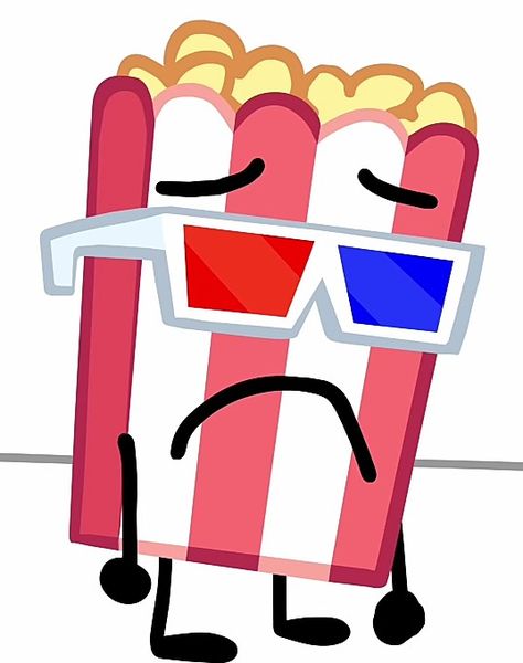 showvember ep1 ss Object Show Icons, Osc Pfp, Bfdi Icons, Object Show, Funny Talking, Inanimate Objects, I Dont Have Friends, Popcorn, Favorite Character