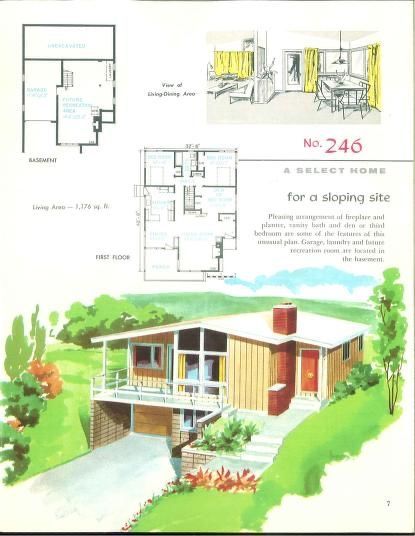 70s Floor Plans, Mcm Floor Plans, 70s House Floor Plans, 70s House Plans, Midcentury Modern Floor Plans, Mid Modern House, Mid Century House Plans, Sims4 Builds, Oasis Springs