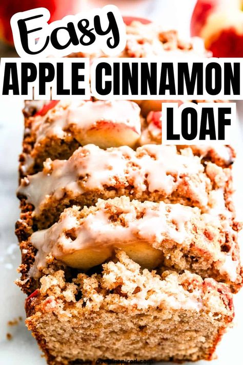 Here's the best moist and easy apple cinnamon bread recipe that my mom and grandma passed down to me. It's delicious, yummy and easy to make.