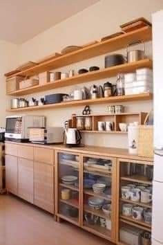 Japanese Kitchen Ideas, Modern Japanese Kitchen, Japanese Kitchen Design, Modern Kitchen Design Black, Desain Pantry, Simple Kitchen Design, Kabinet Dapur, Kitchen Design Modern White, Modern Kitchen Design Open Concept