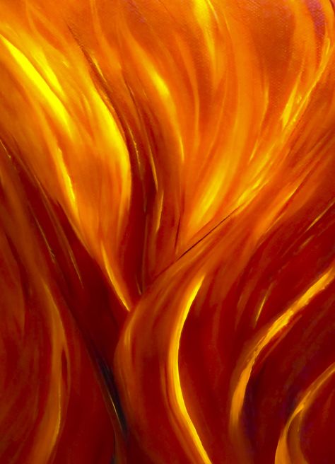 Fire Art Painting, Fire Orange Color, Fire Texture, Bold Abstract Art, Flame Pattern, Fire Orange, Fire Painting, Flame Art, Printed Wall Art