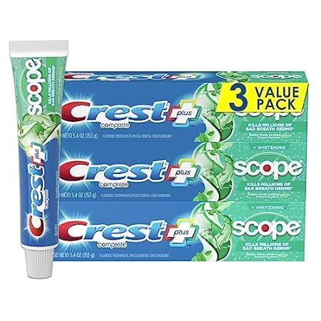 Crest Toothpaste, Flavored Toothpaste, Teeth Whitening Toothpaste, Whiter Teeth, Minty Fresh, Whitening Toothpaste, Tooth Decay, Healthy Teeth, Mouthwash