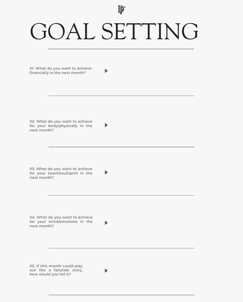 A little goal setting worksheet for you ladies 💋 More in our 30-Day Glow Up ⬆️ #goalsetting #goals #selfimprovement #workbook how to set goals and glow up in 2024 #divinefeminineforum #hotterandricher Goal Worksheet Printables, Setting Goals Worksheet, Organization Life, How To Set Goals, Goals Worksheet, Goal Setting Worksheet, Day Glow, Dream Chaser, Journal Inspo