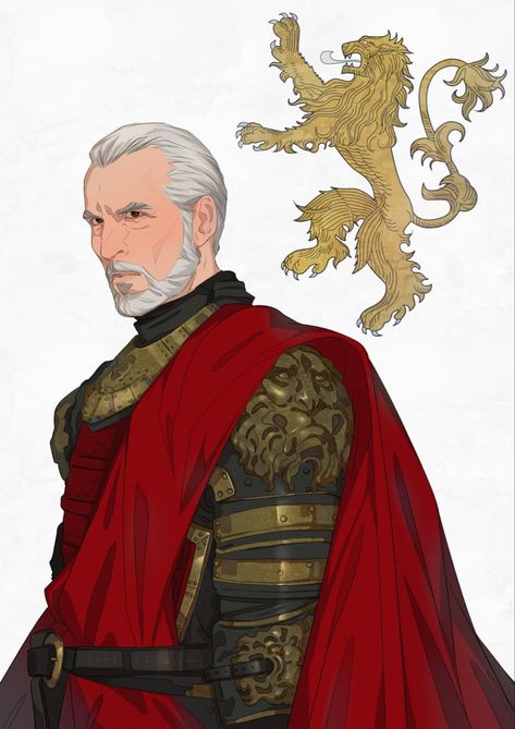 Tywin Lannister Art, Star Wars Game Of Thrones, Lannister Art, Game Of Thrones Fan Art, Anakin Vader, Asoiaf Art, Gra O Tron, Game Of Thrones Art, Star Wars Artwork