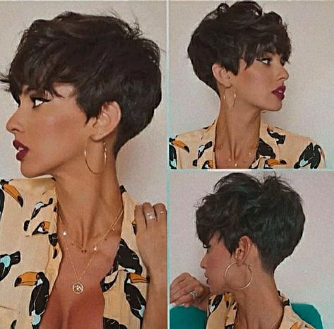 Piksi Hair, Piksi Hair Styles, Haircut For Women Short, Curly Short Hair Styles, Men With Straight Hair, Cropped Pixie, Best Haircuts For Men, Best Haircuts, Pixie Hair